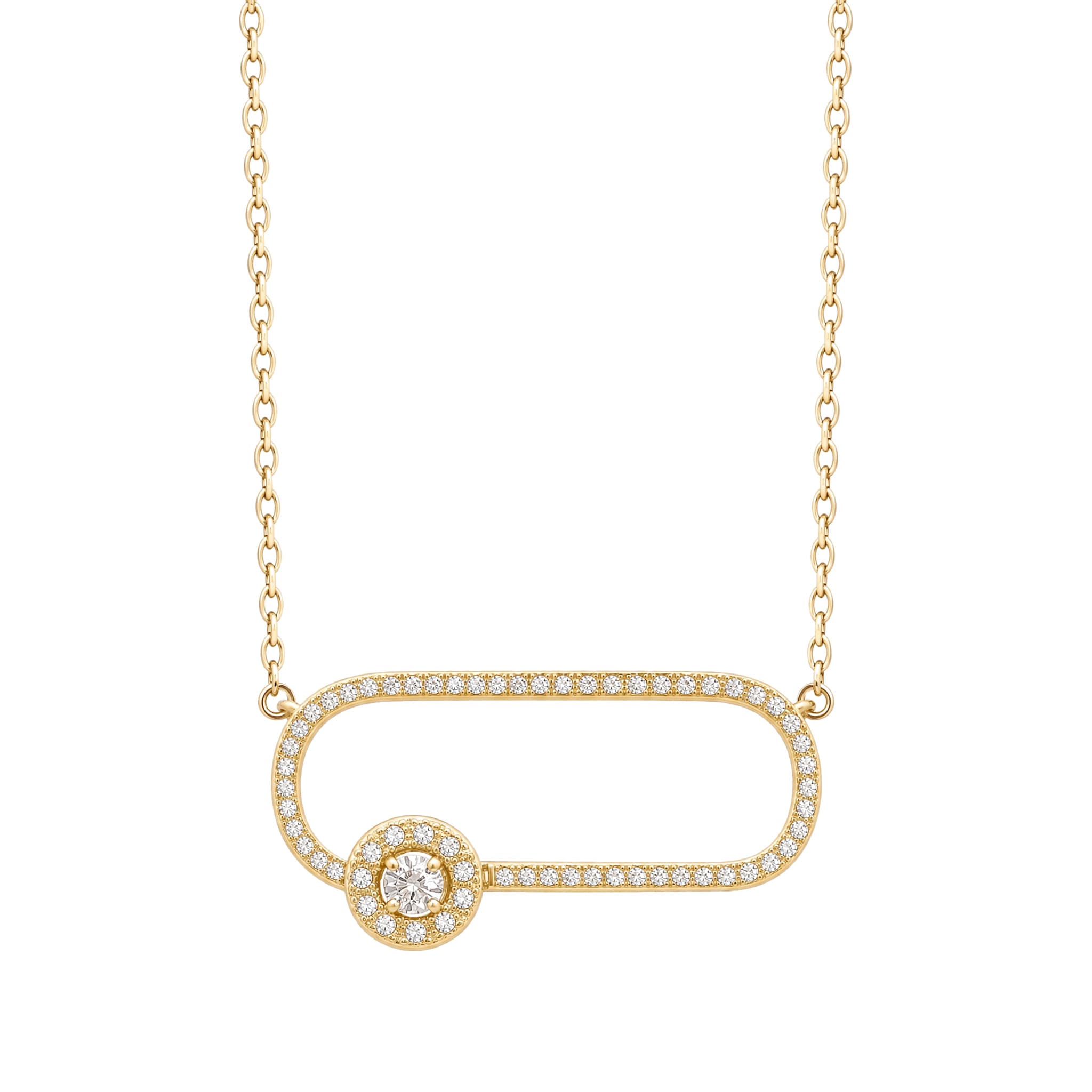 Safety Pin Pendant