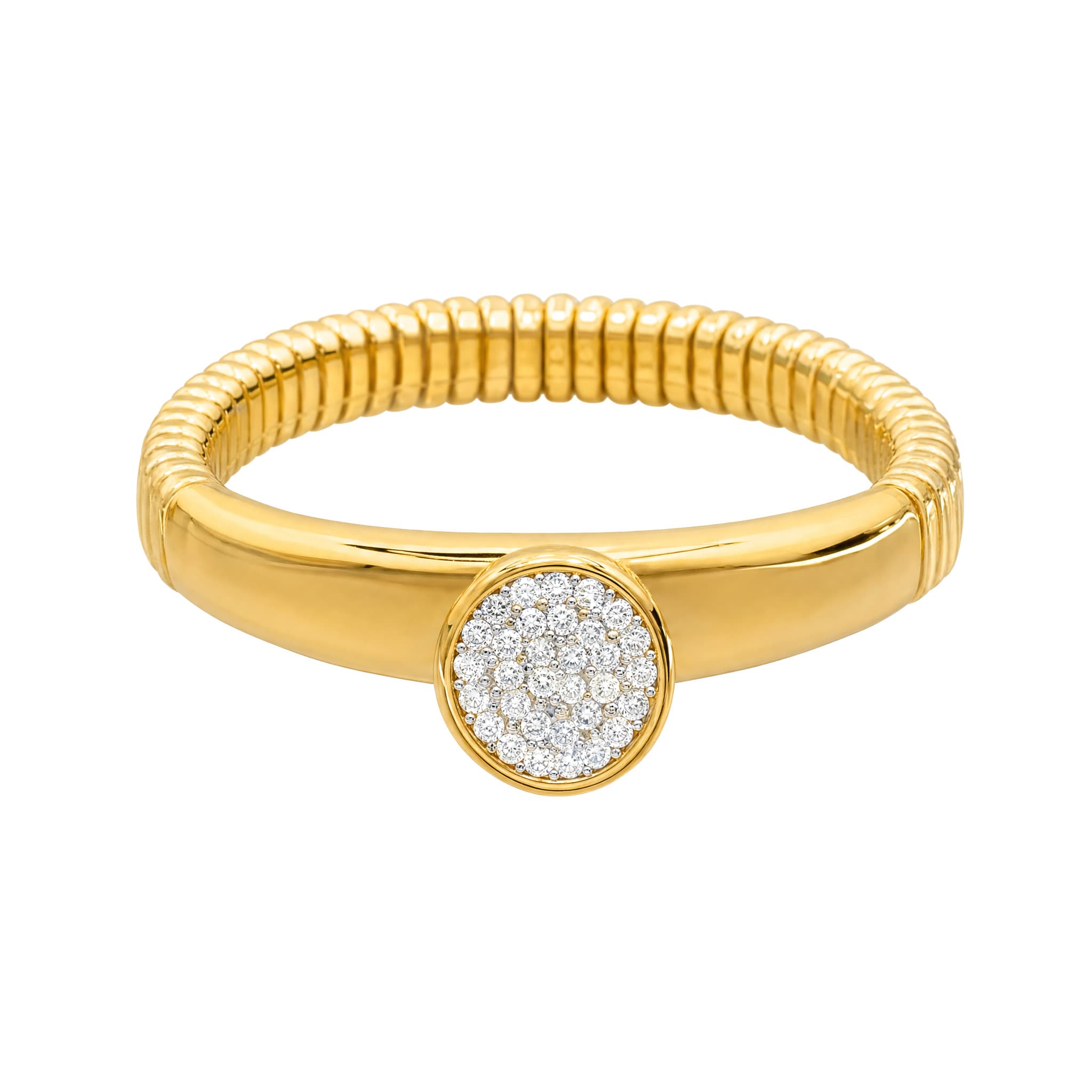 Pavé Disc Ring